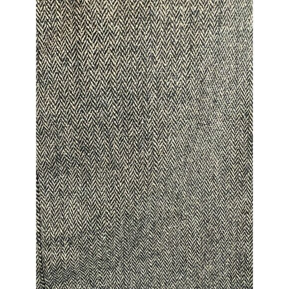 TRINA TURK wool blend herringbone black beige brown lined elegant skirt size 2 - Picture 2 of 8